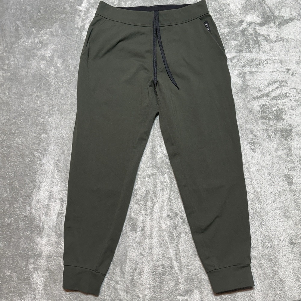 Public Rec Womens All Day Jogger Pants 30x28 Dark Olive Green (Fits 27x25.5)